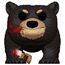 Figurka Cocaine Bear / Kokainowy miś POP! - Bear with Leg (1452)