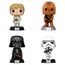Zestaw 4 figurek Star Wars New Classics POP! (Special Edition Flocked)