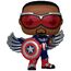 Figurka Captain America Brave New World POP! - Captain America (1364)- Zdjęcie 2