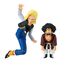 Zestaw 2 figurek Dragon Ball Z Match Makers - Android 18 & Mr. Satan (Vs. Mighty Mask)
