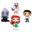 Zestaw 4 figurek Mała Syrenka POP! - Ariel, Prince Eric, Scuttle & Ursula (Special Edition Diamond Glitter)