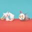 Figurka Puella Magi Madoka Magica The Movie Rebellion Fluffy Puffy - Kyubey #2- Zdjęcie 2