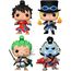 Zestaw 4 figurek One Piece POP! - Luffytaro, Sabo, Zoro, Jinbe (Special Edition GITD)