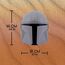 Mini lampka Star Wars The Mandalorian - Hełm #2- Zdjęcie 6