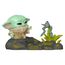 Figurka Star Wars: The Mandalorian POP! Deluxe - Grogu with Frog (721)