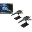 Modele do składania Be Forever Yamato: Rebel 3199 Mecha Collection DX - Type-1 Space Combat Attack Aircraft Cosmo Tiger II
