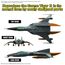 Modele do składania Be Forever Yamato: Rebel 3199 Mecha Collection DX - Type-1 Space Combat Attack Aircraft Cosmo Tiger II- Zdjęcie 3