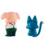 Zestaw 2 figurek Dragon Ball Ichibansho - Oolong & Puar (Training Section)- Zdjęcie 3