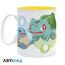 Duży kubek Pokémon - Pikachu & Starters (460 ml)- Zdjęcie 2