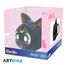 Kubek ceramiczny z pokrywką Sailor Moon 3D - Luna (350 ml)- Zdjęcie 4