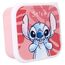 Zestaw 3 pojemników śniadaniowych Disney - Stitch Let's Eat!- Zdjęcie 4