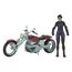 Figurka z pojazdem TMNT: The Last Ronin Lost Years - Casey Marie with Motorcycle