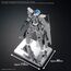 Podstawki dla figurek Gunpla 1/144 - Action Base 7 Mirror Stickers Set (przezroczyste)- Zdjęcie 5