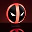 Lampka Marvel - Deadpool Logo- Zdjęcie 3