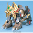 Model figurki GUNDAM SD - BB167 Kishin Daishogun Shiryu-oh- Zdjęcie 4