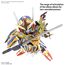 Model figurki GUNDAM SDW Hereoes - Onmitsu Gundam Aerial- Zdjęcie 4