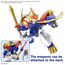 Model figurki GUNDAM SD Mashin Creator Wataru - Ryujinmaru- Zdjęcie 4