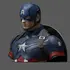 Figurka skarbonka Marvel Avengers: Endgame - Captain America (20 cm)