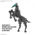 Model do składania 30MM 1/144 Extended Armament Vehicle (Horse Mecha) [Dark Gray]