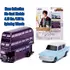 Zestaw 2 mini modeli samochodów Harry Potter Nano Hollywood Rides - 1959 Ford Anglia & The Knight Bus