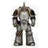 Figurka Warhammer Herezja Horusa 1/18 - lron Warriors, Command Squad Chosen with Legion Standard