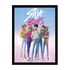 Plakat K-Pop Demon Hunters - Saja Boys 45x35cm