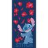 Ręcznik plażowy Disney Stitch - Red Flowers 90x170cm