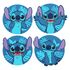 Zestaw 4 podkładek pod kubek Disney Stitch