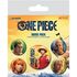 Zestaw 5 przypinek One Piece Netflix - The Straw Hats