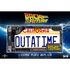 Replika tablicy rejestracyjnej Back to the Future 1/1 - Outatime