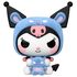 Figurka Funko POP! Hello Kitty - Kuromi As Baku Flocked