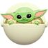 Magnes 3D The Mandalorian - The Child in bed