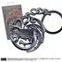 Brelok z metalu Gra o Tron - Symbol Targaryen