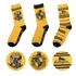 Zestaw 3 par skarpet Harry Potter - Hufflepuff 35/45