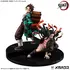 Zestaw 2 figurek Demon Slayer: Kimetsu no Yaiba Precious G.E.M. Series - Kamado Siblings