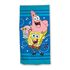 Ręcznik plażowy z mikrofibry SpongeBob Kanciastoporty - SpongeBob, Patryk i Gacuś (70x140cm)
