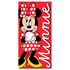 Ręcznik plażowy z mikrofibry Disney Minnie (70x140cm)