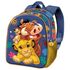 Plecak 3D dziecięcy Disney Król lew Simba, Timon i Pumba 30 cm