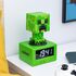 Budzik z podświetleniem Minecraft - Creeper 16 cm