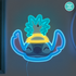 Lampka LED Stitch - Pineapple Neon