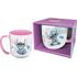 Kubek Stitch - Watercolor Pink (380ml)