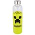 Butelka szklana z silikonowym pokryciem Minecraft Creeper 585 ml