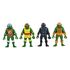 Zestaw 4 figurek Teenage Mutant Ninja Turtles (Archie Comics) - Stump Wrestling Turtles