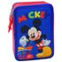 Piórnik potrójny z przyborami Disney - Mickey