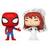 Zestaw 2 figurek Marvel Superhero Couples POP! - Spider-Man & MJ