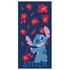 Ręcznik plażowy bawełniany Disney Stitch Red Flowers (70x140cm)