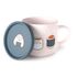 Duży kubek porcelanowy z pokrywką Pusheen - Sushi Lovers Club (420 ml)