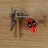 Brelok 3D z metalu Marvel - Deadpool